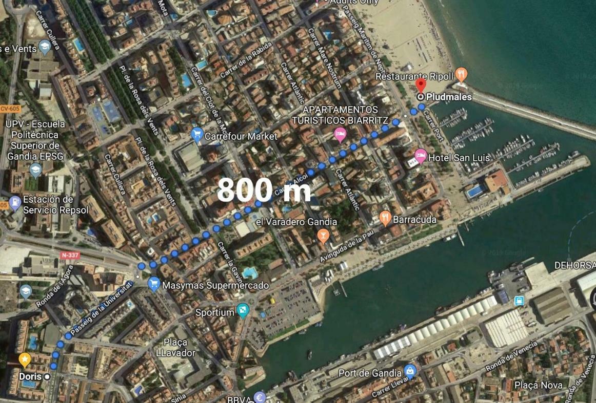 Doris Apartment Gandia Luaran gambar